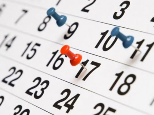 The current school calendar is now online